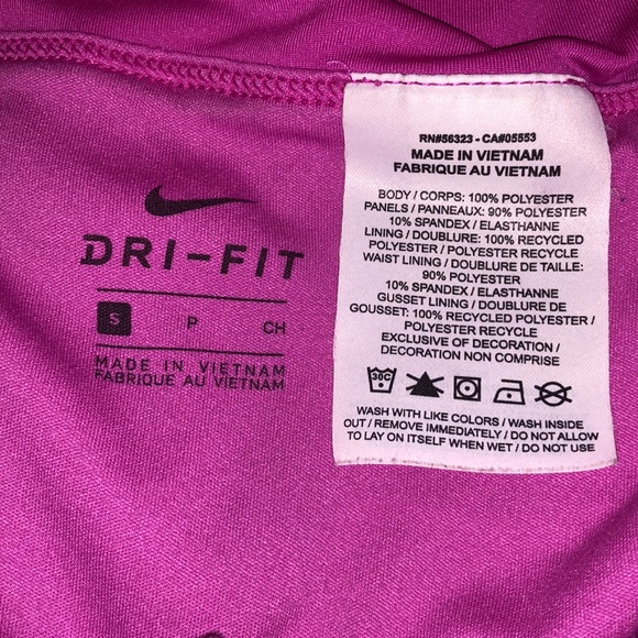 🌸 NIKE  DRI FIT HOT PINK SHORT - Picture 3 of 4